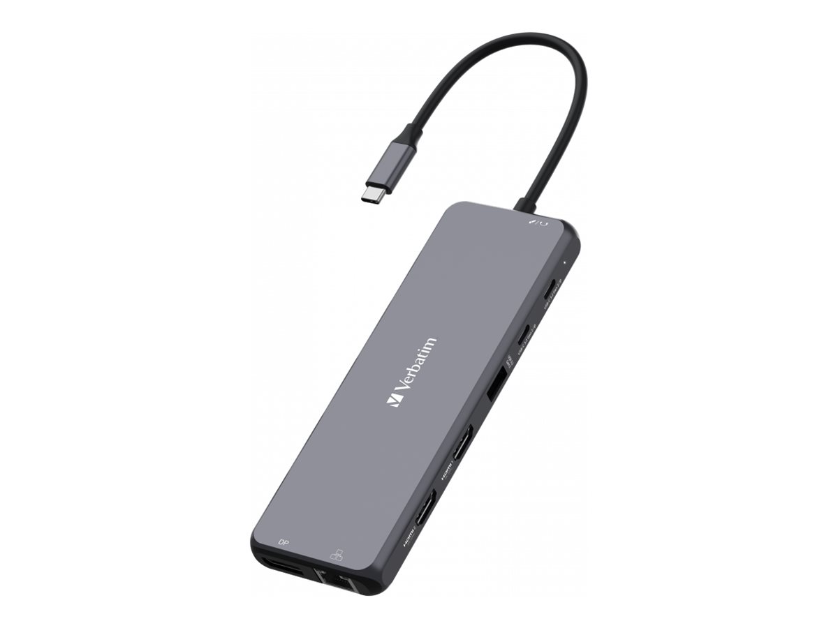 Verbatim USB-C Pro daugiafunkcis šakotuvas 13 prievadų