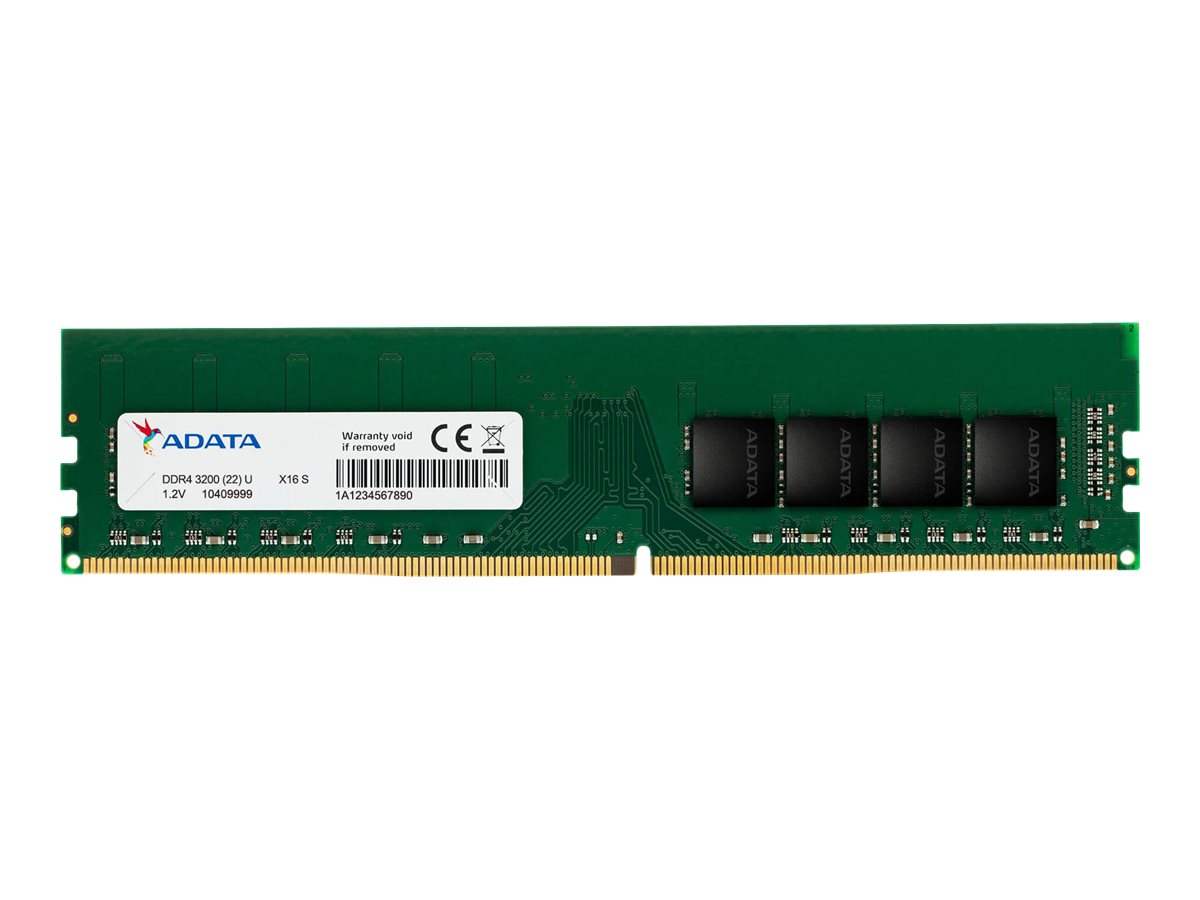 ADATA 8GB DDR4 3200MHz U-DIMM 22-22-22 atminties modulis