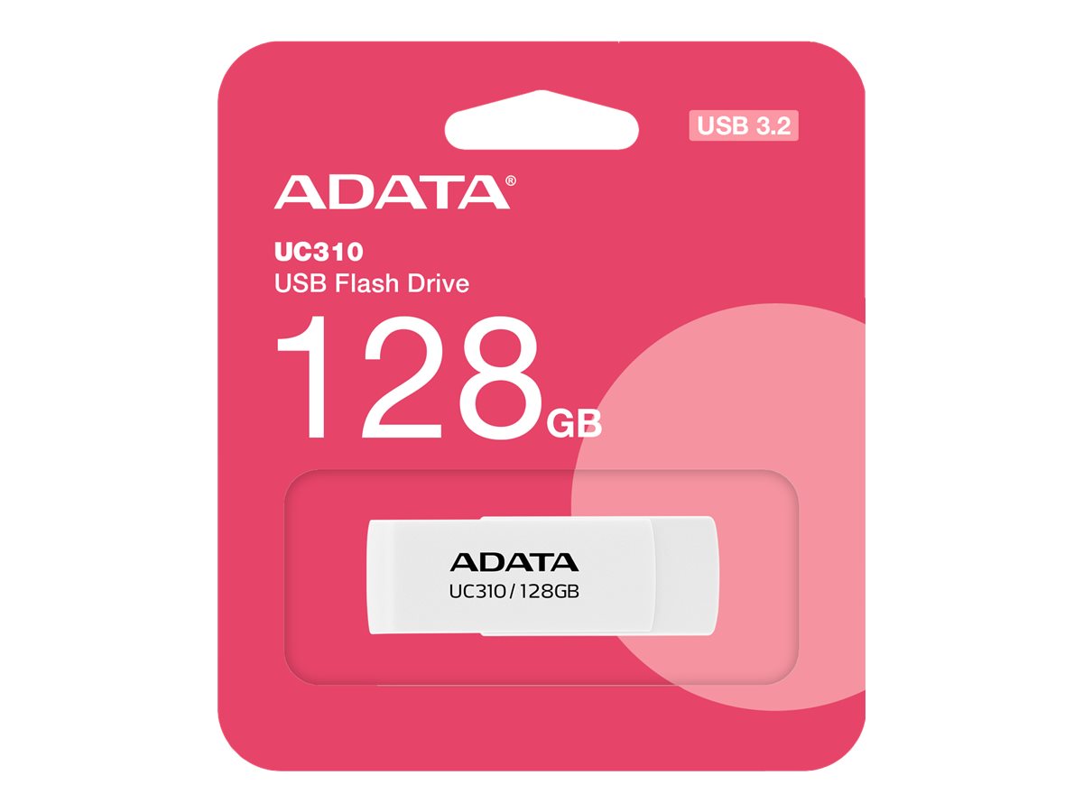 ADATA UC310 128GB USB3.2 balta