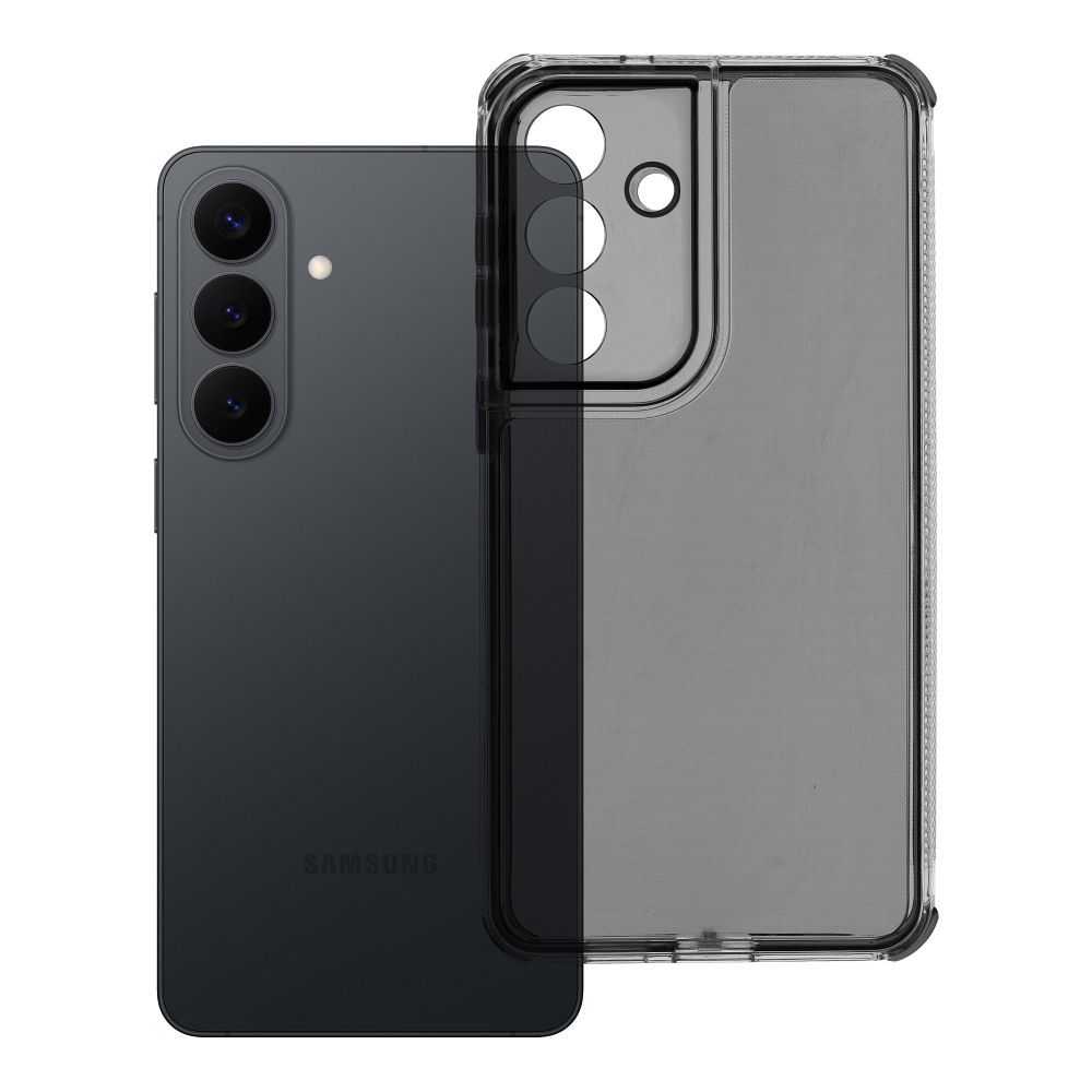 MATRIX CLEAR dėklas telefonui SAMSUNG S26 Edge juodas