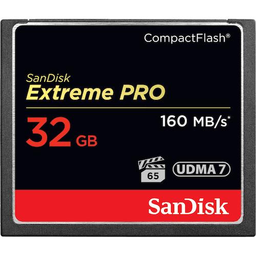 SanDisk 32GB Extreme Pro CF 160MB/s „CompactFlash“