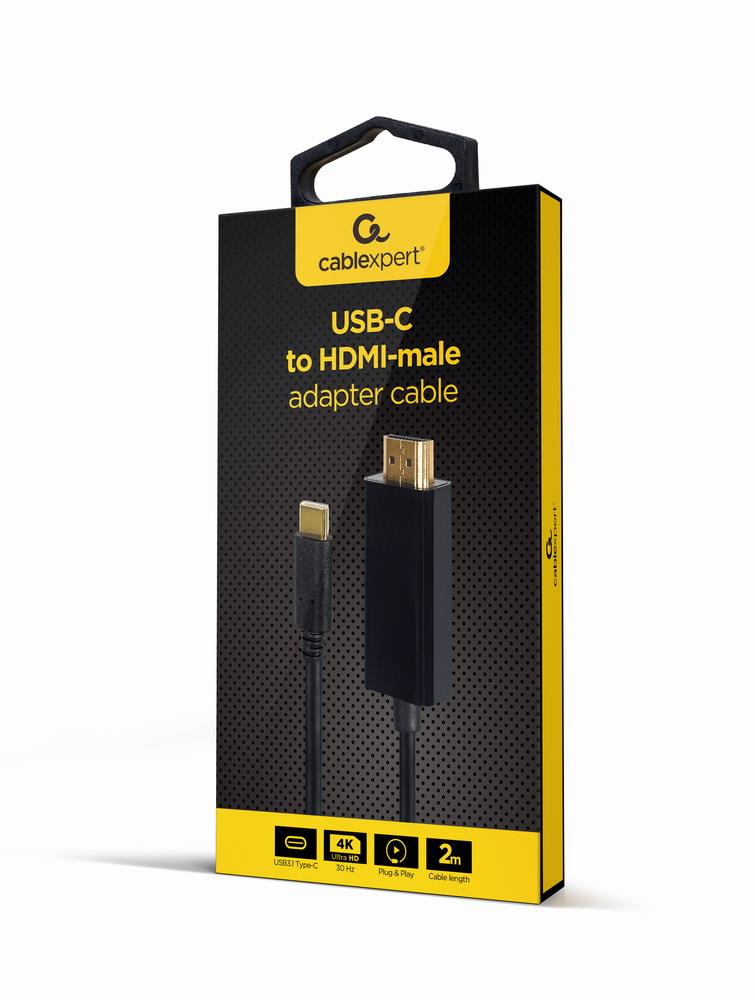 USB-C į HDMI laidas 2M