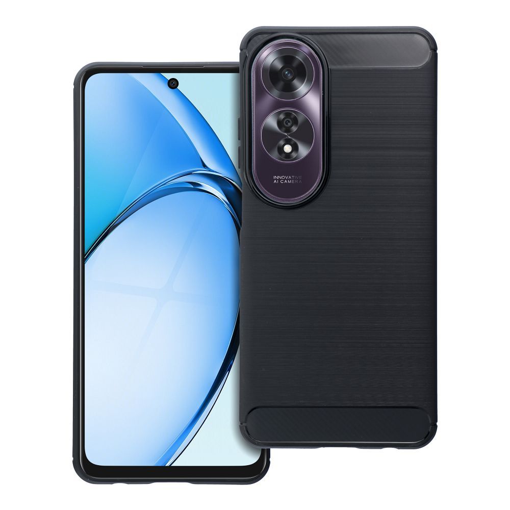 CARBON dėklas telefonui OPPO A60 juodas