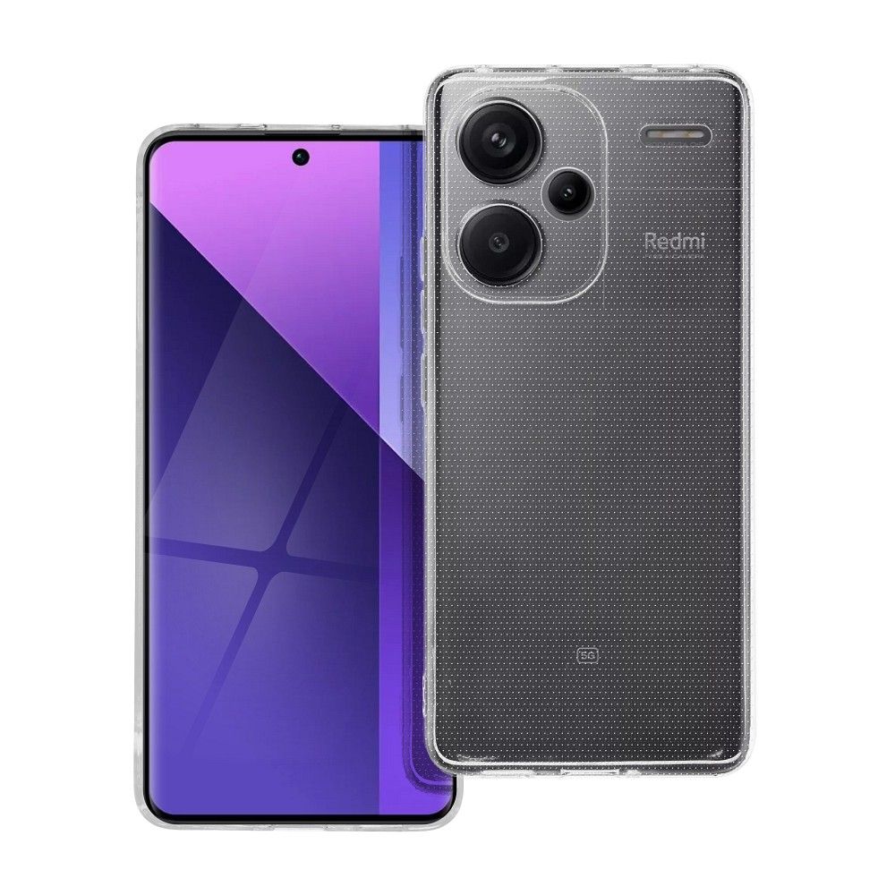 Dėklas telefonui XIAOMI Redmi Note 13 Pro Plus 5G (kameros apsauga) - skaidrus, 2 mm