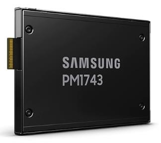 SSD SAMSUNG PM1743 3840 GB PCI Express 5.0 NVMe 2.5"