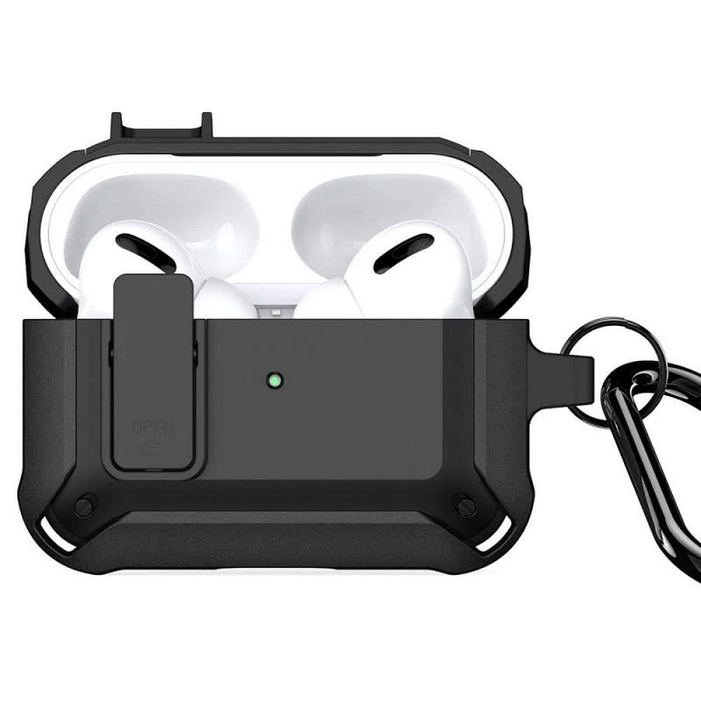 DUX DUCIS PECO - apsauginis dėklas šarvo tipo AirPods Pro 2 juodas