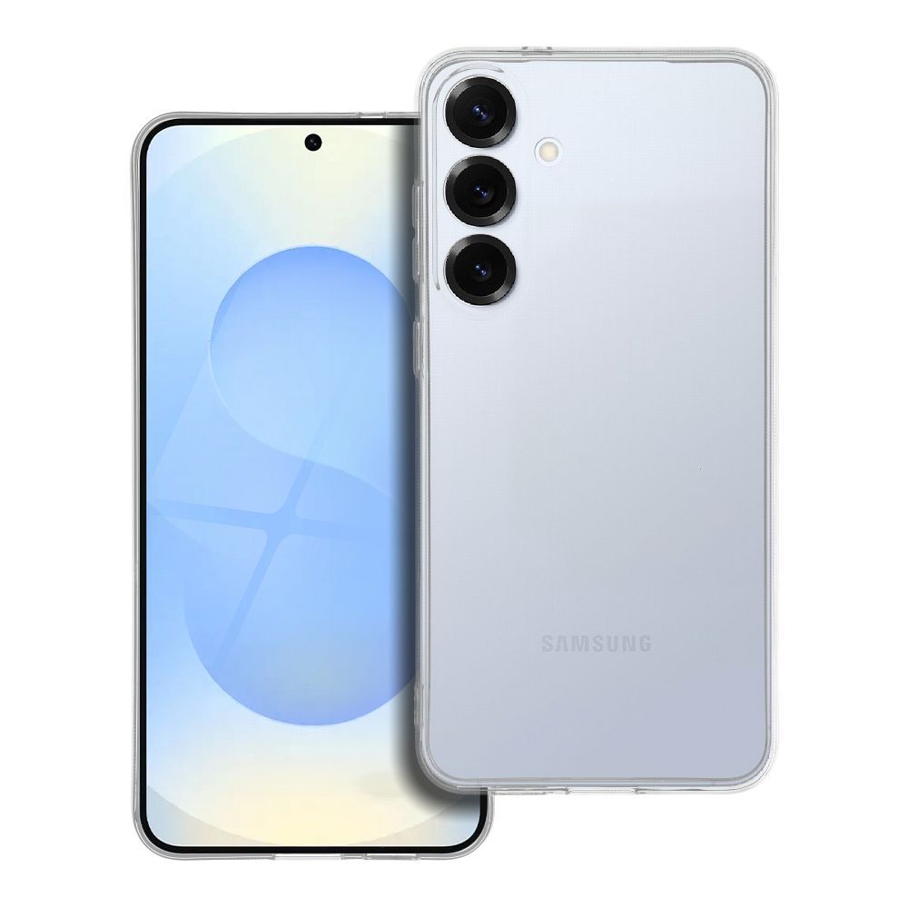 Skaidrus dėklas 2 mm dėžutėje SAMSUNG S25 Plus skaidrus