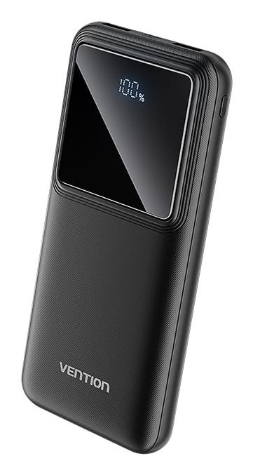 Vention FHKB0 išorinė baterija USB 10000mAh 22.5W juoda