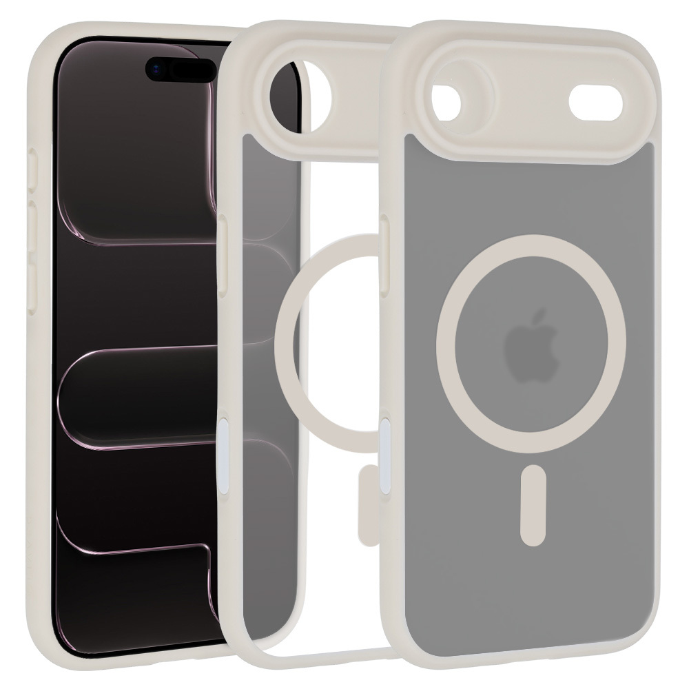 Liavec minkštas dėklas skirtas Iphone 17 Air gardenia