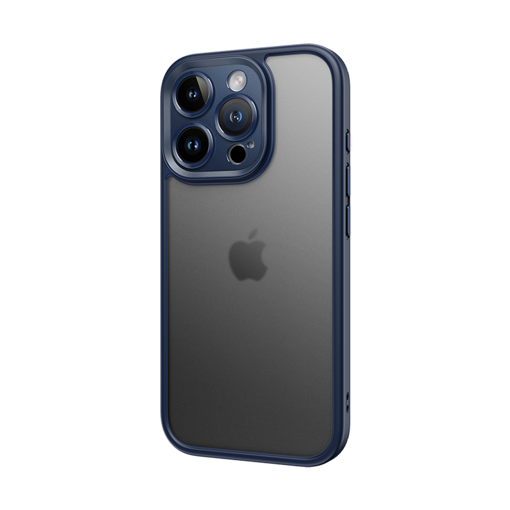 Rock Guard Touch Matte Series dėklas telefonui Iphone 16 Pro mėlynas