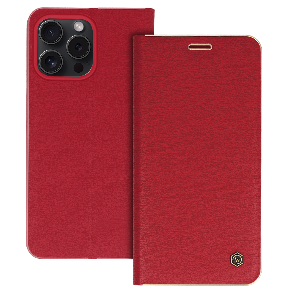 Wonder rėmelio dėklas Iphone 15 Pro Max raudonas