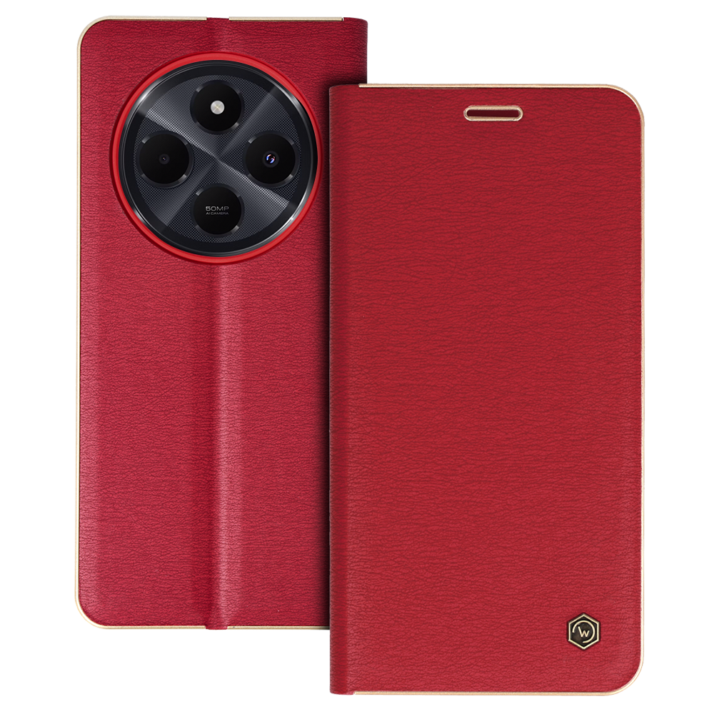 Wonder Frame dėklas telefonui Xiaomi Redmi 14C raudonas