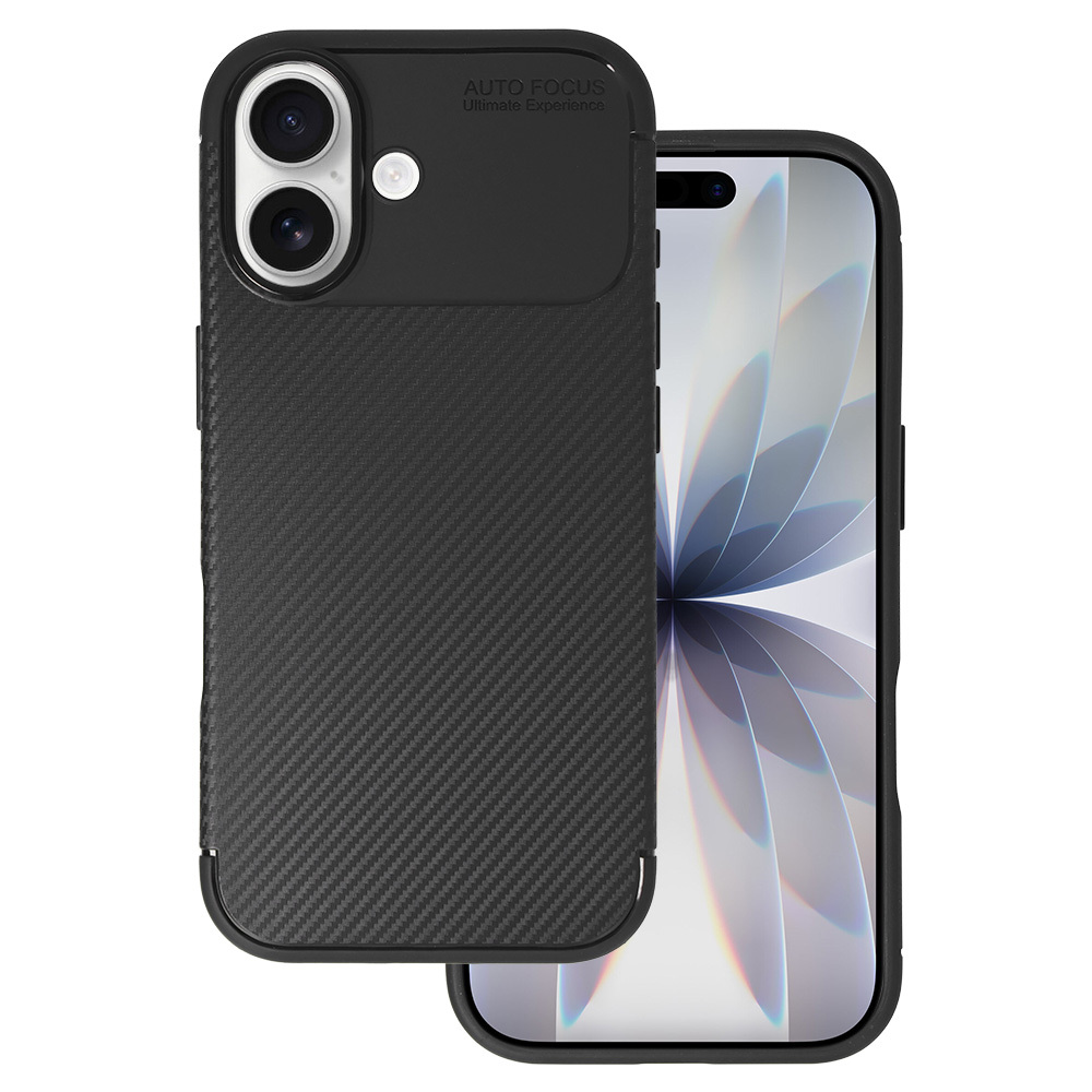 Tel Protect Carbon Elite dėklas iPhone 17 juodas