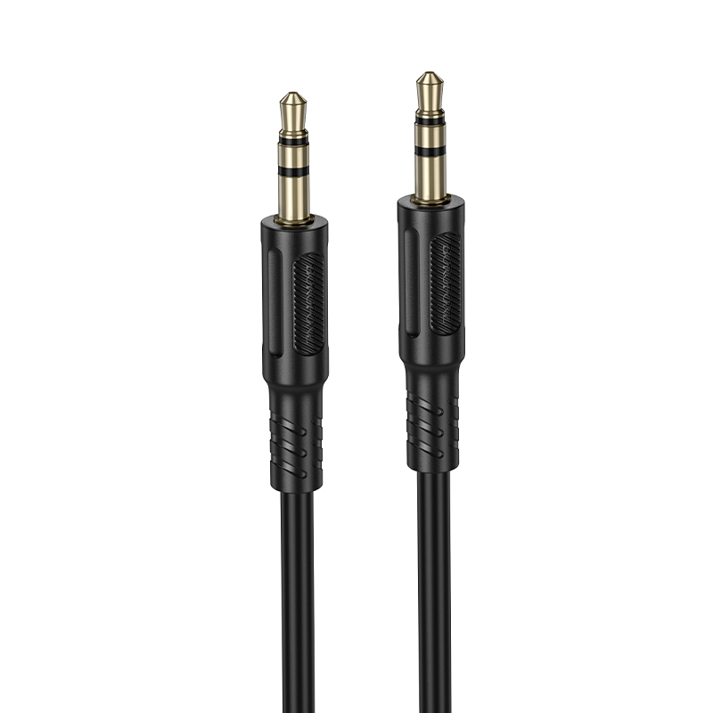 Borofone kabelis AUX BL25 Nice - jack 3,5mm į jack 3,5mm - 1 metras juodas