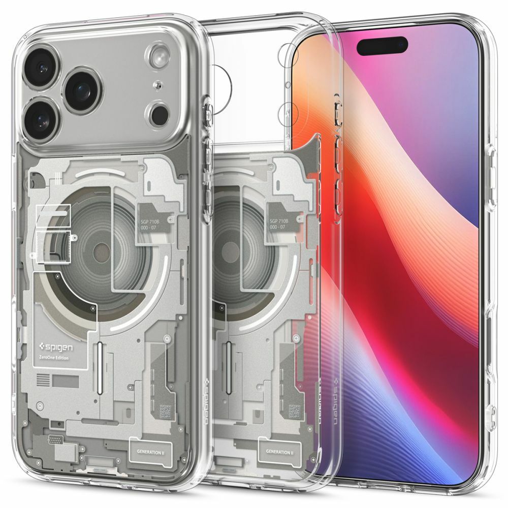 Spigen Ultra Hybrid Magnetinis dėklas telefonui iPhone 17 Pro Max Neo One - titano