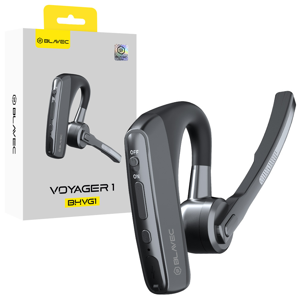 Blavec Bluetooth Headset Voyager 1 Multipoint (BHVG1-B) juodas