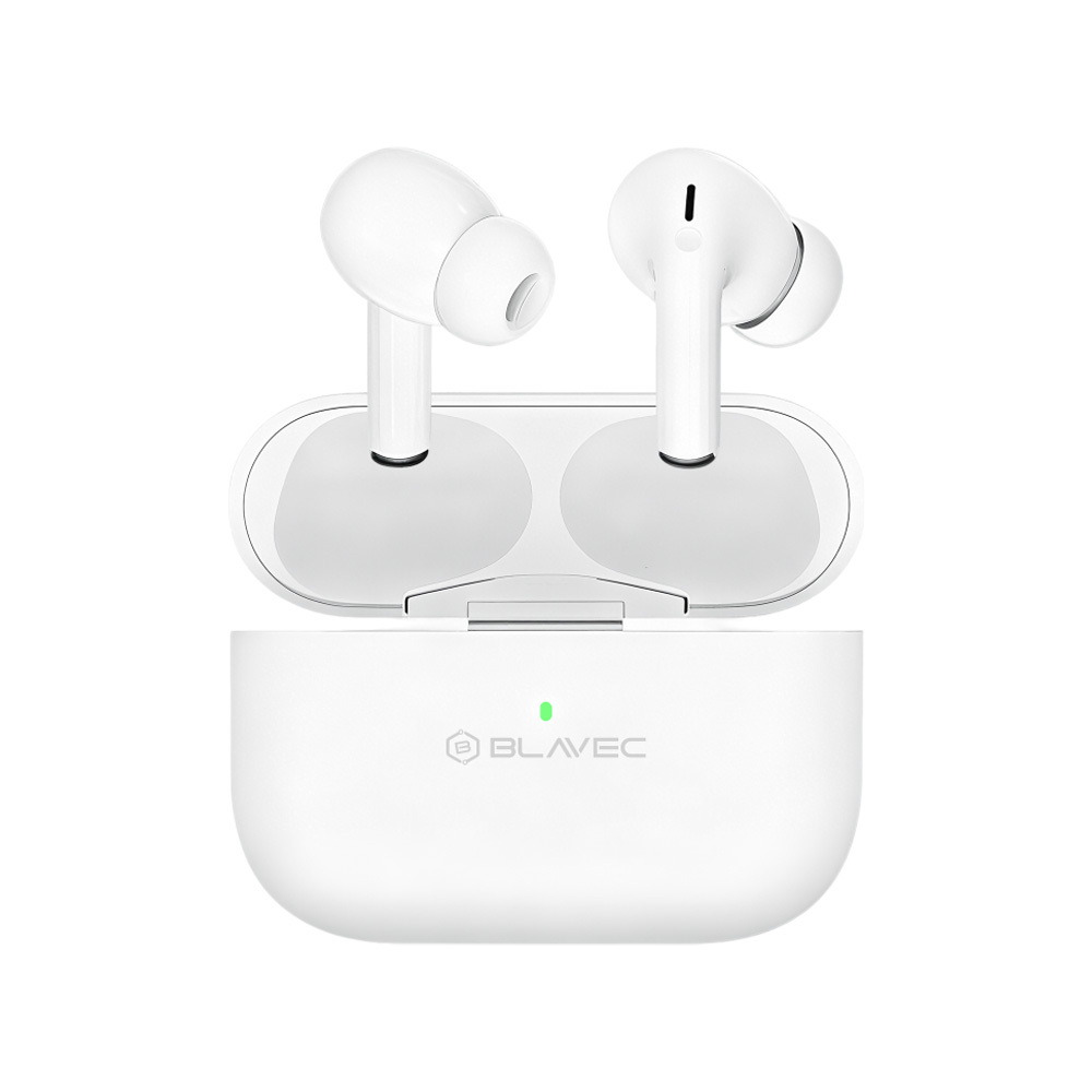 Blavec Bluetooth TWS Ausinės BW-05 Flow (BW05F-W) baltas