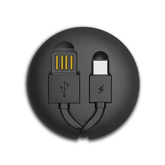 REMAX kabelis Cutebaby RC-99a - USB į Type C - 1 metras juodas