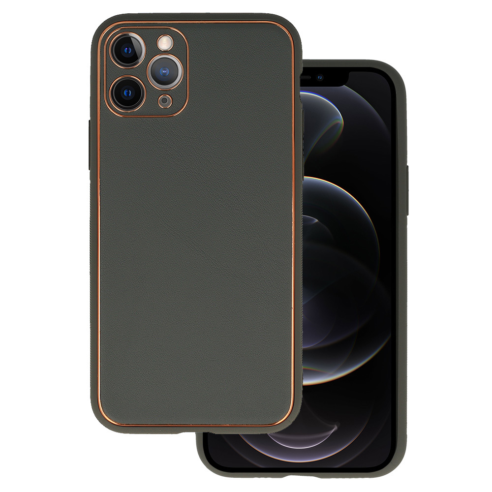 TEL PROTECT Prabangus dėklas telefonui Iphone 11 Pro, grafito spalvos