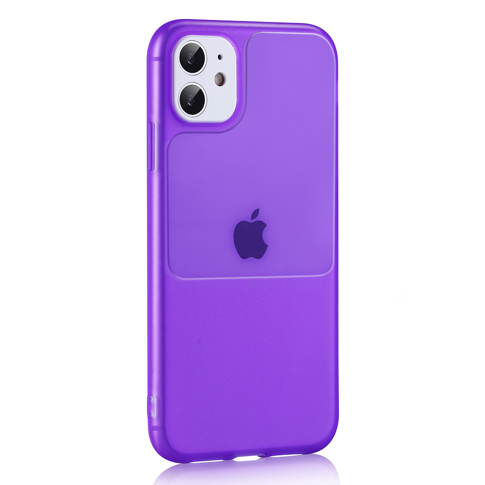 TEL PROTECT langelis dėklas telefonui Iphone 12 Mini, violetinis