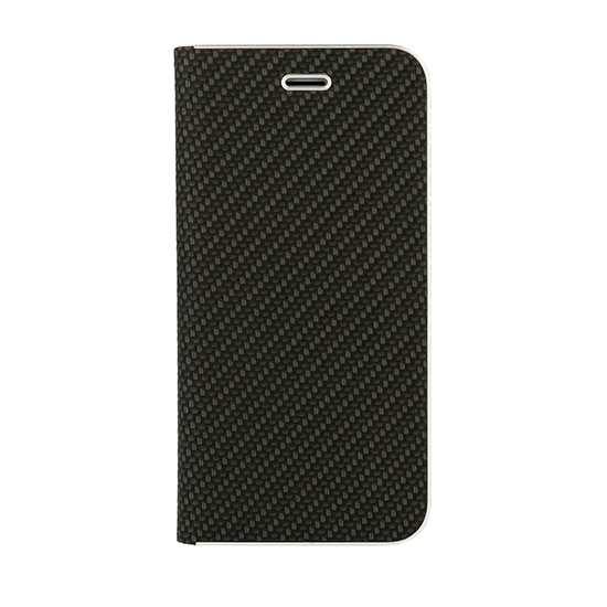 Vennus Book CARBON dėklas su rėmu Iphone 11 Pro - juodas