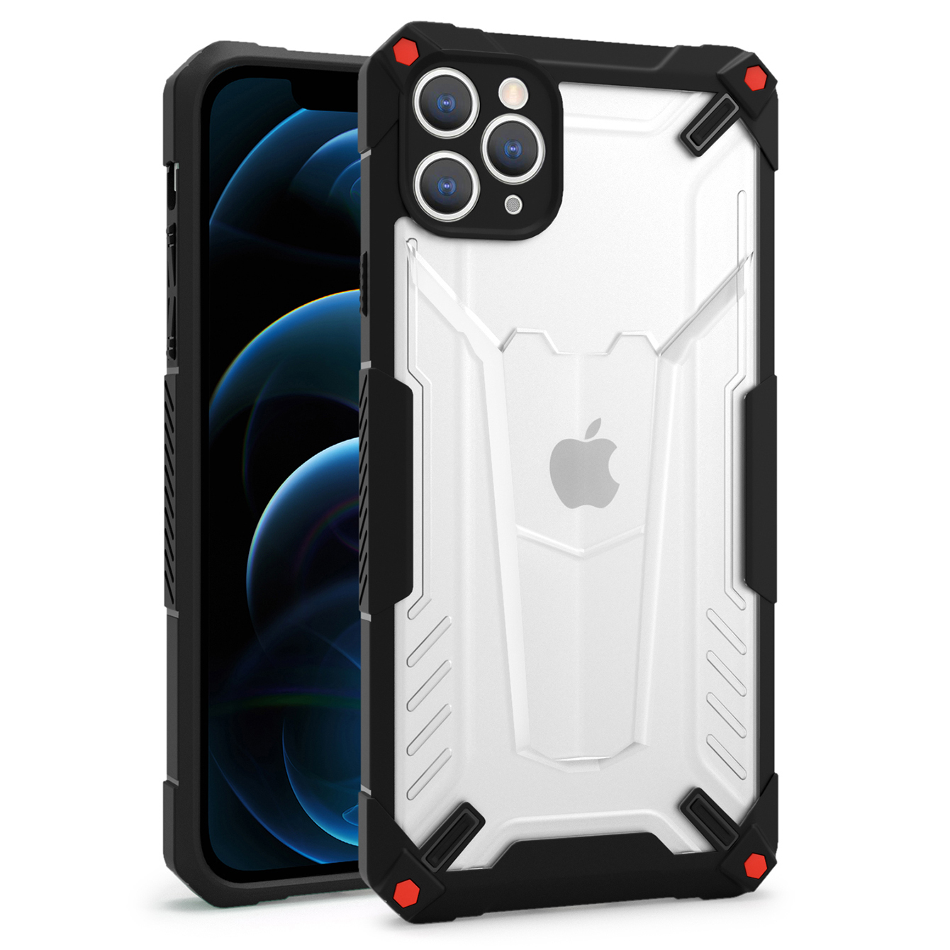 Tel Protect Hibridinis dėklas telefonui iPhone 11 Pro juodas
