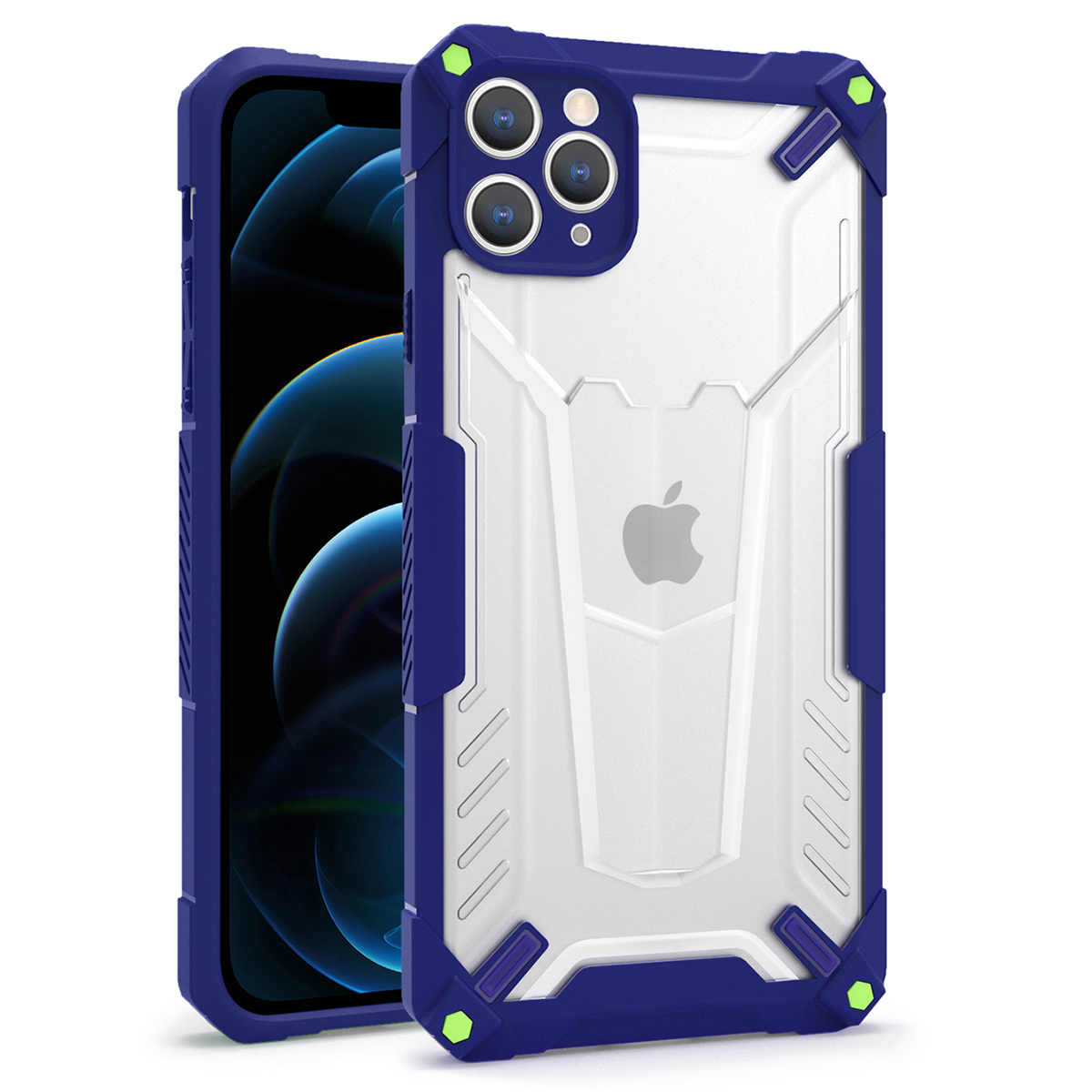Tel Protect Hibridinis dėklas telefonui iPhone 11 Pro mėlynas