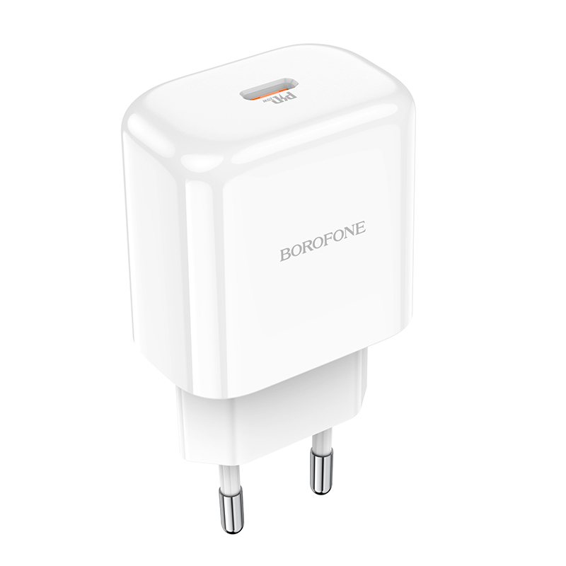 Įkroviklis Borofone BN3 20W USB-C baltas