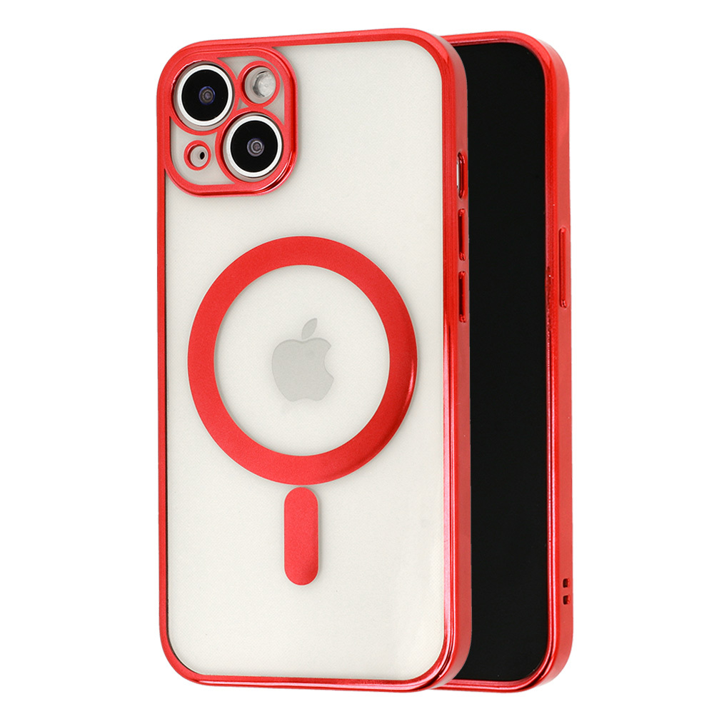 Tel Protect magnetinis prabangus dėklas telefonui Iphone 11 Pro raudonas