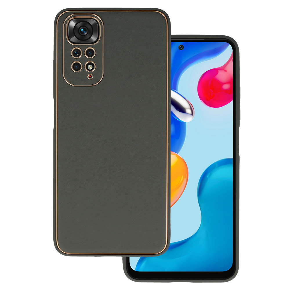 TEL PROTECT prabangus dėklas telefonui Xiaomi Redmi Note 11 Pro/Note 11 Pro 5G grafitas