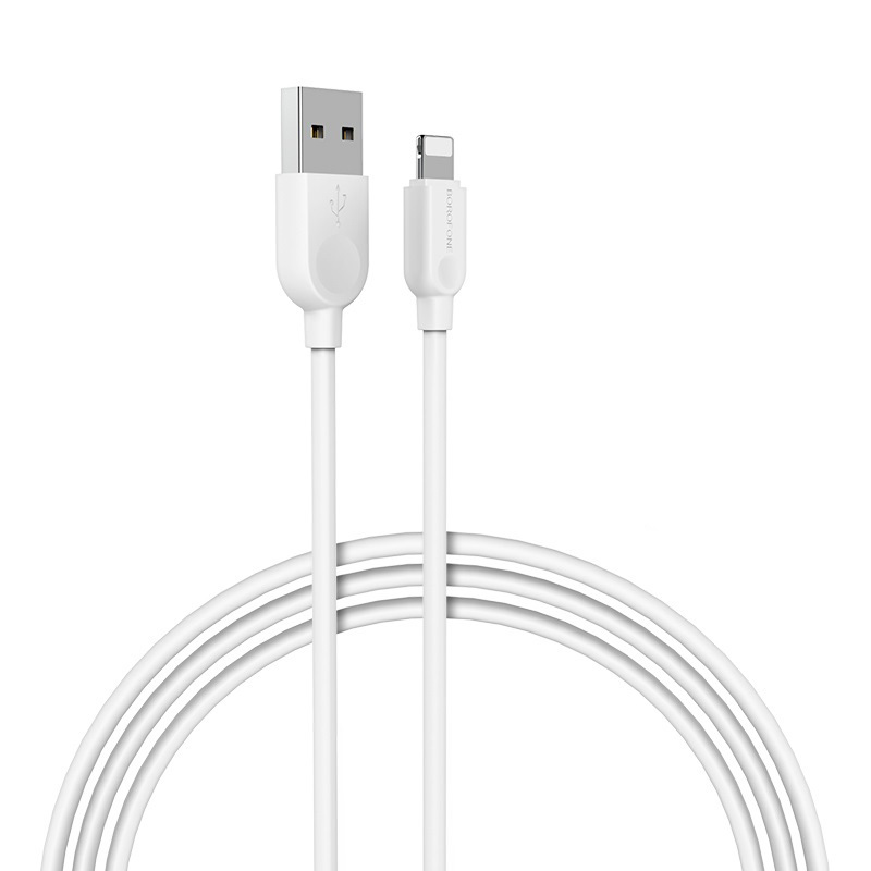 Kabelis BX14 LinkJet - USB į Lightning - 2,4A - 2 metrai baltas