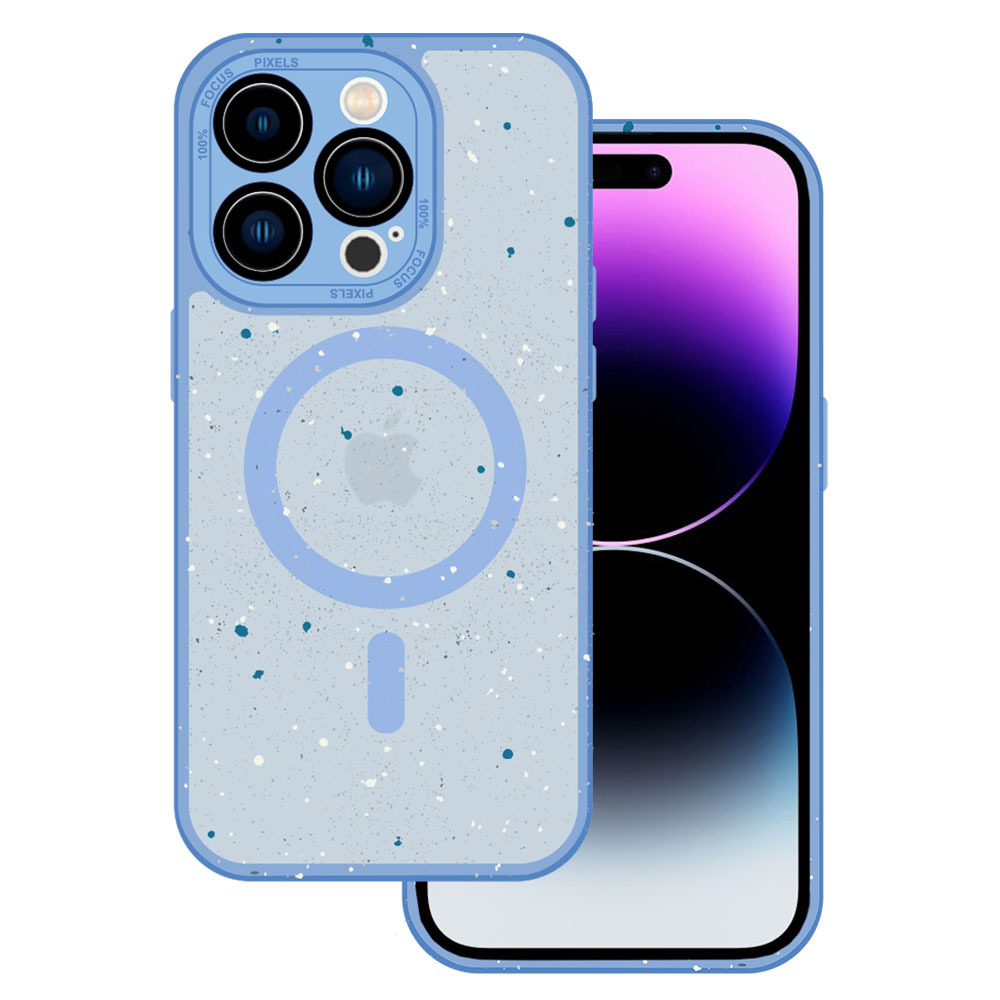 Tel Protect magnetinis Splash Frosted dėklas telefonui Iphone 11 Pro šviesiai mėlynas