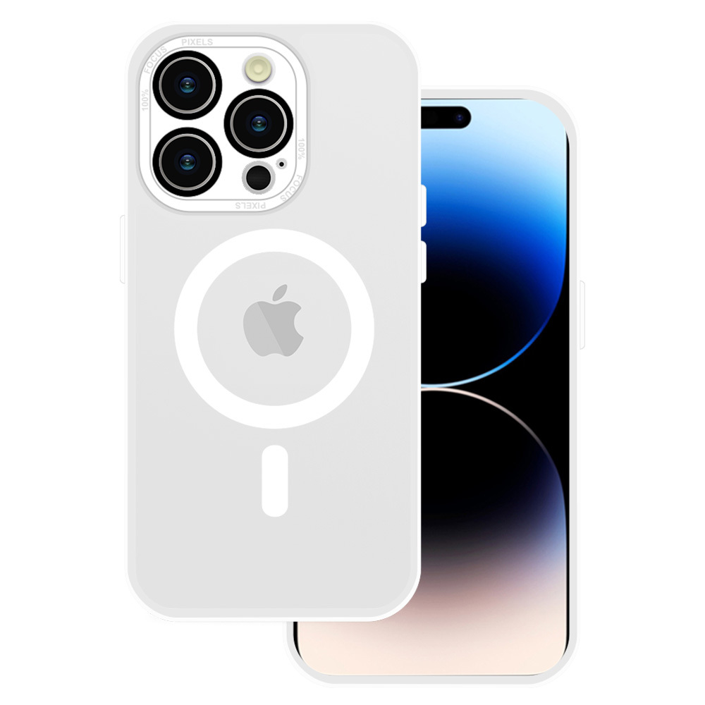 Tel Protect Magmat Dėklas Iphone 15 Pro baltas