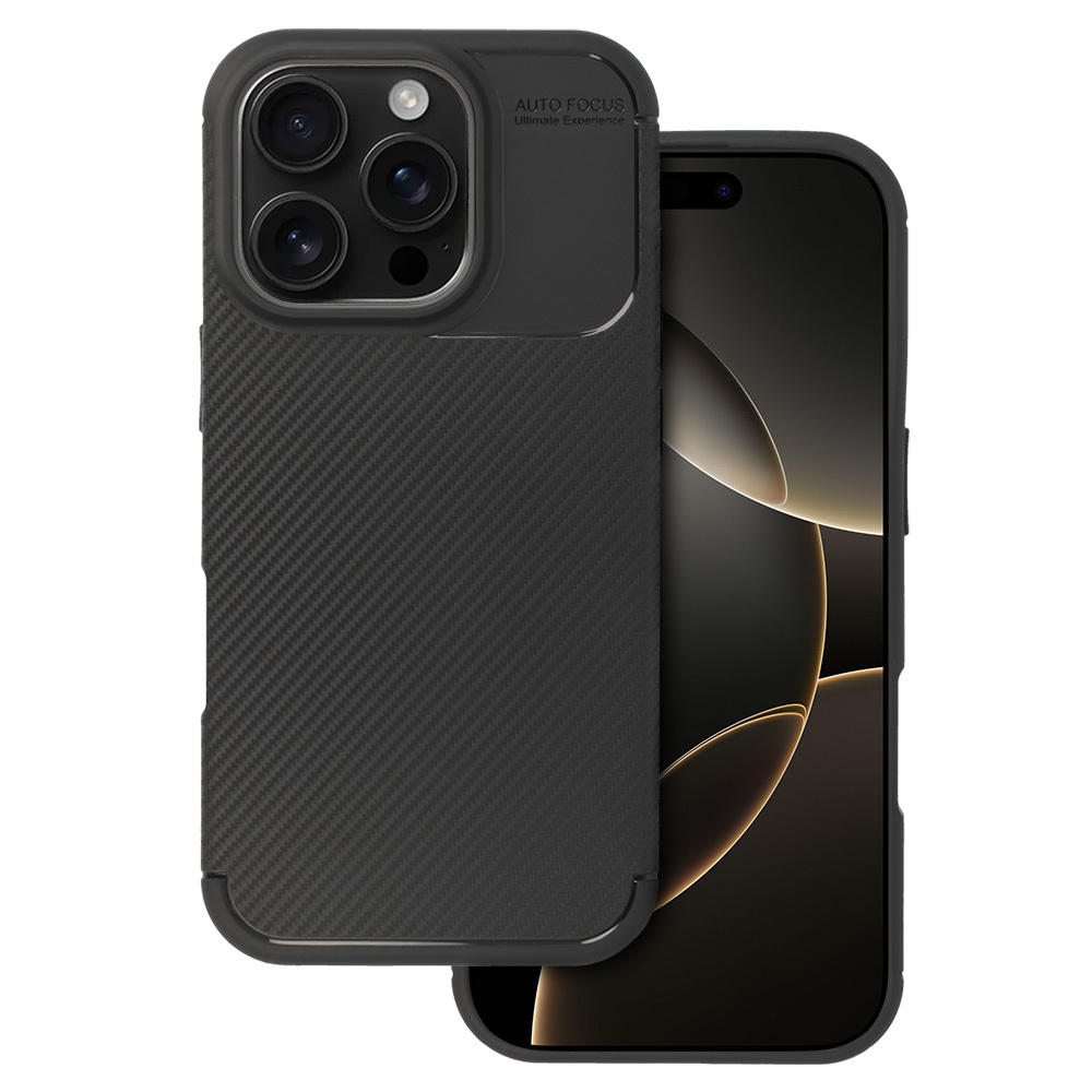 Tel Protect Carbon Elite Чехол для iPhone 16 Pro - чёрный