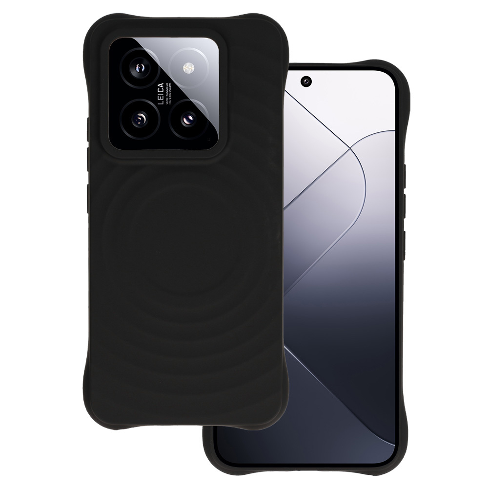 Tel Protect Wave Magnetinis dėklas telefonui Xiaomi 14 Pro juoda
