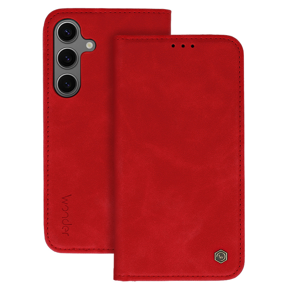 Wonder išmanusis dėklas telefonui Xiaomi Redmi Note 13 Pro Plus 5G raudonas