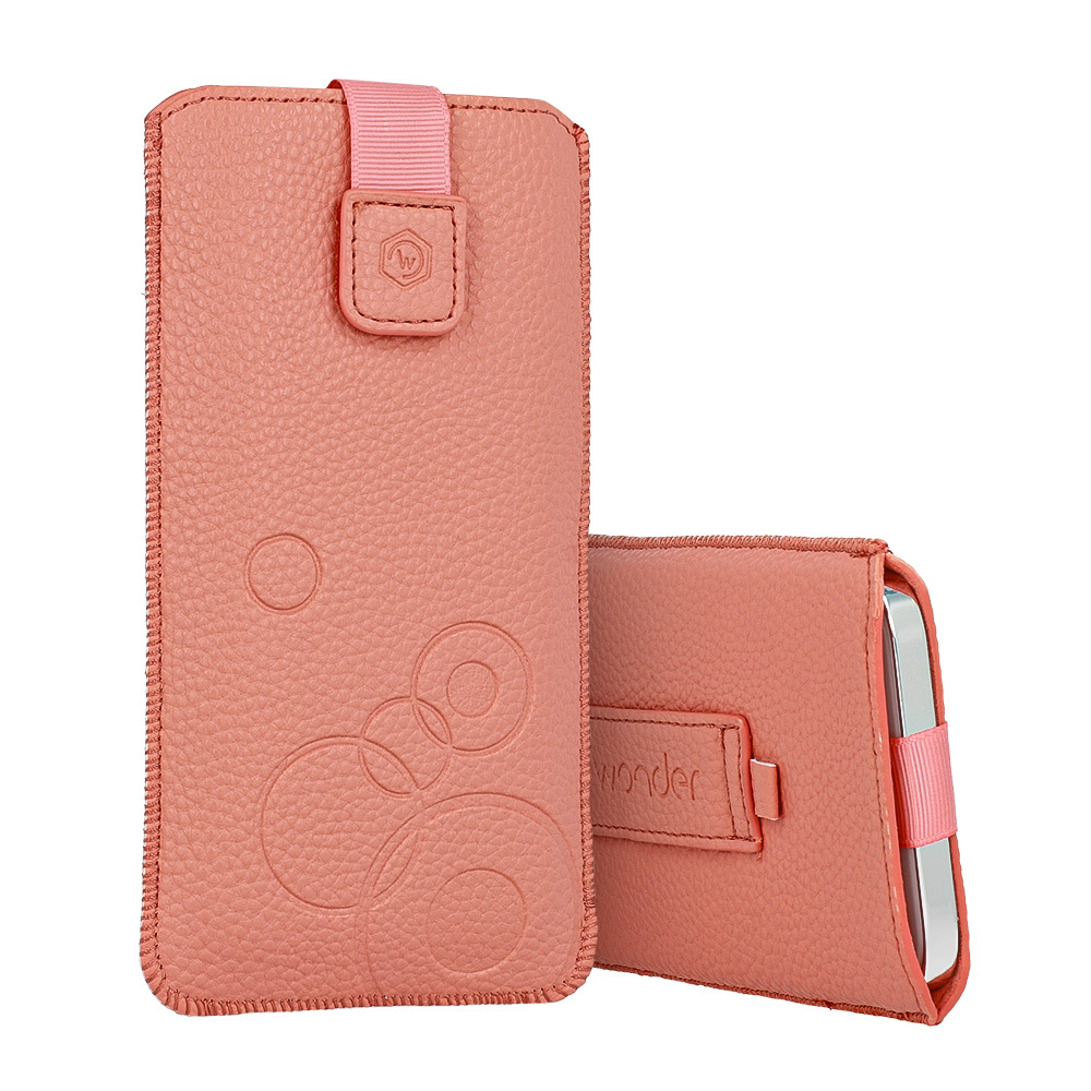 WONDER Deko dėklas telefonui (dydis L) Iphone 13 Mini/12 Mini/SE 2020/2022/7/8 persikinis
