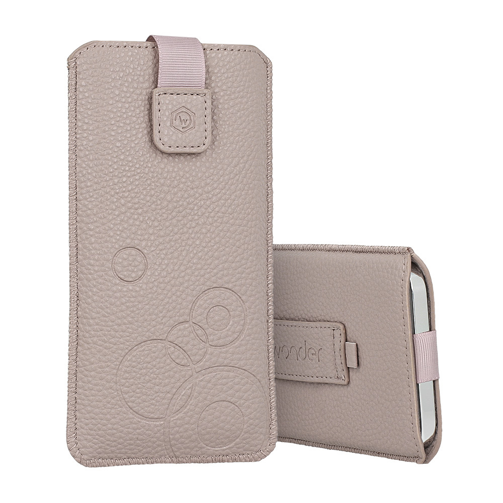 WONDER Deko dėklas telefonui (dydis L) Iphone 13 Mini/12 Mini/SE 2020/2022/7/8 kapučino