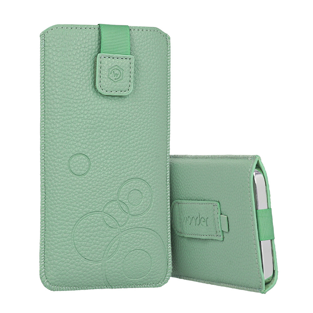 WONDER Deko Pouch Dėklas (Size XXL) Samsung S25 Ultra/S24 Ultra/M35/M23/A16 5G/Xiaomi Raudonasmi 14C žalias