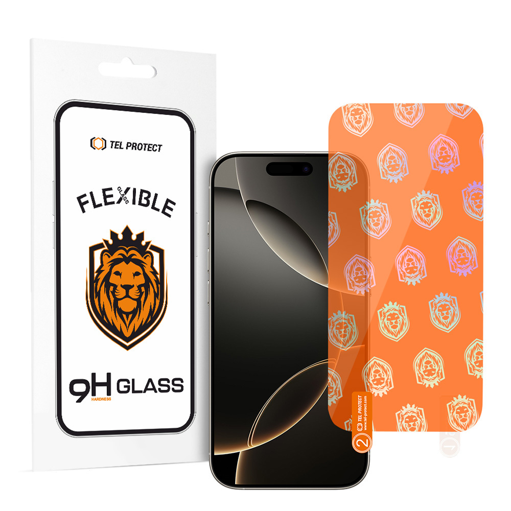 Tel Protect Best Flexible Hybrid grūdintas stiklas Iphone 16 Pro