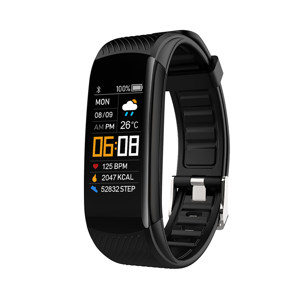 Blavec Išmanioji apyrankė SB-01 Active (SB01-B) juoda (f)