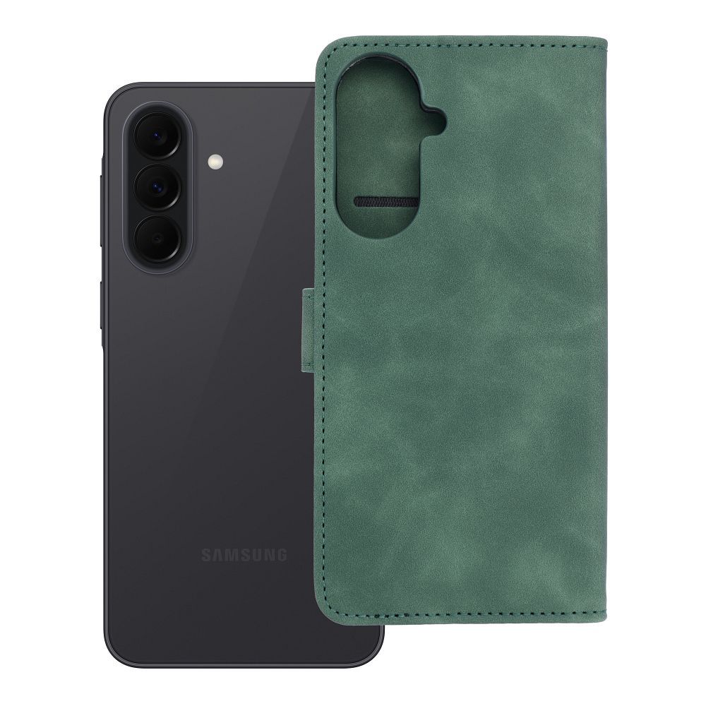 Книжный чехол для Samsung A37 5G Tender Book зеленый