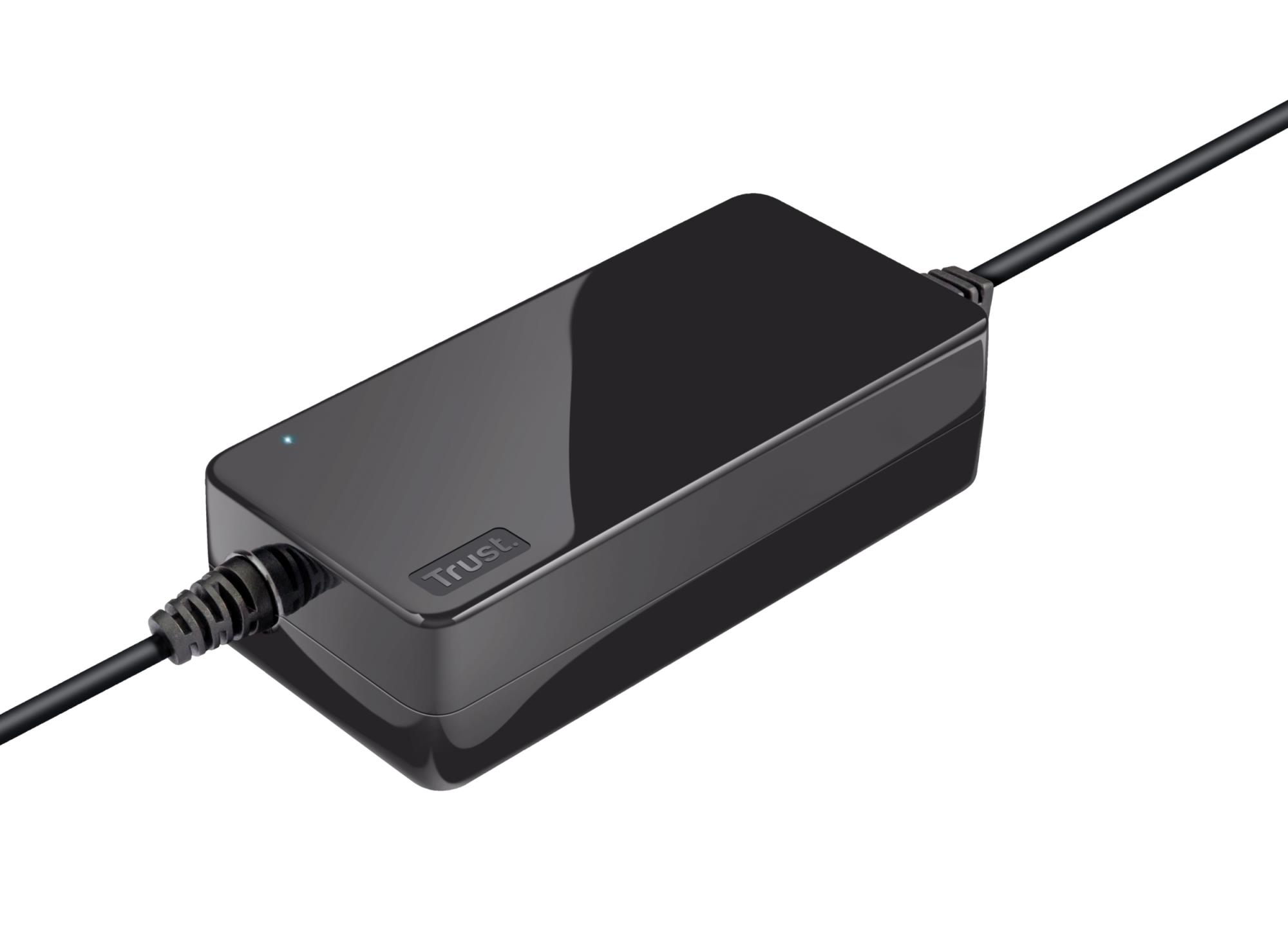 Nešiojamojo kompiuterio maitinimo adapteris 70W Primo juodas 22141 TRUST
