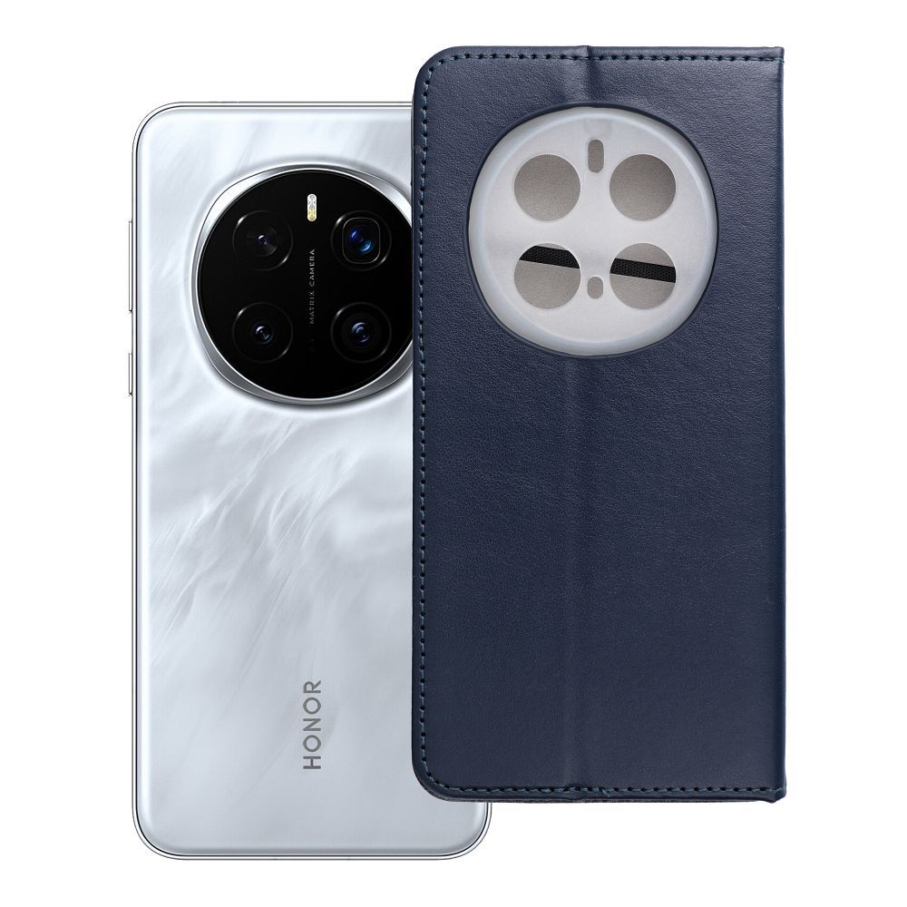Flip case for Honor Magic 7 PRO Smart Magneto navy blue