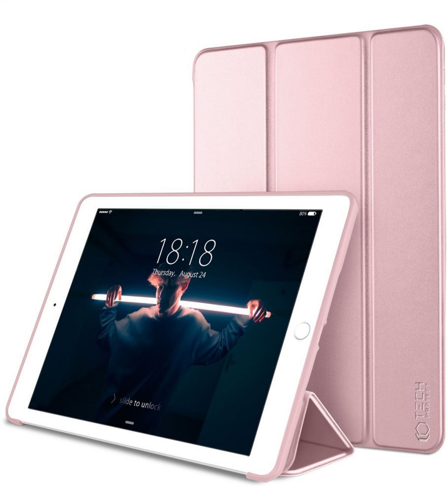 Tech-Protect SmartCase iPad 9.7'' 5 / 6 / 2017-2018 - rožinis