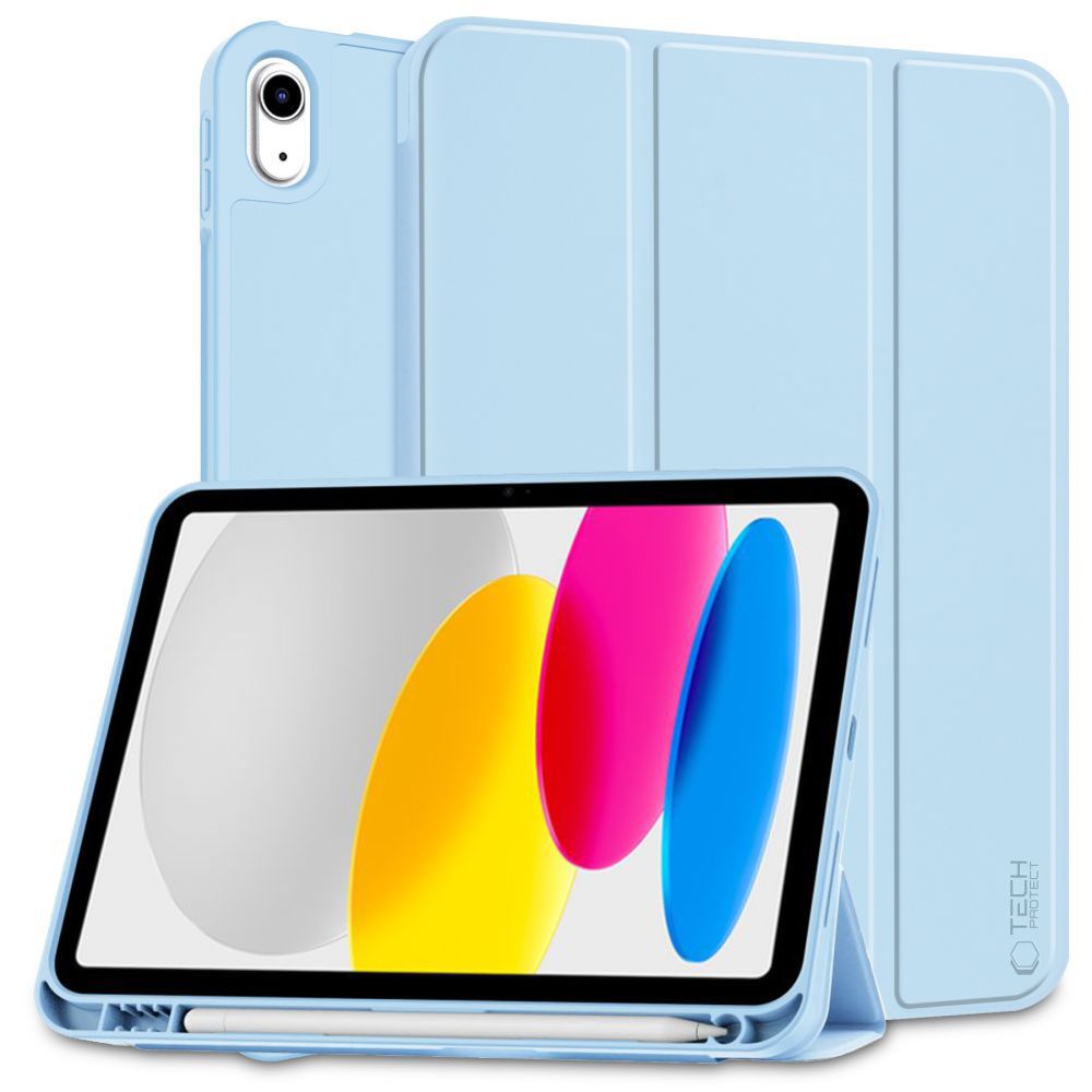 Tech-Protect SC Pen dėklas iPad 10.9" 2022 - šviesiai mėlyna