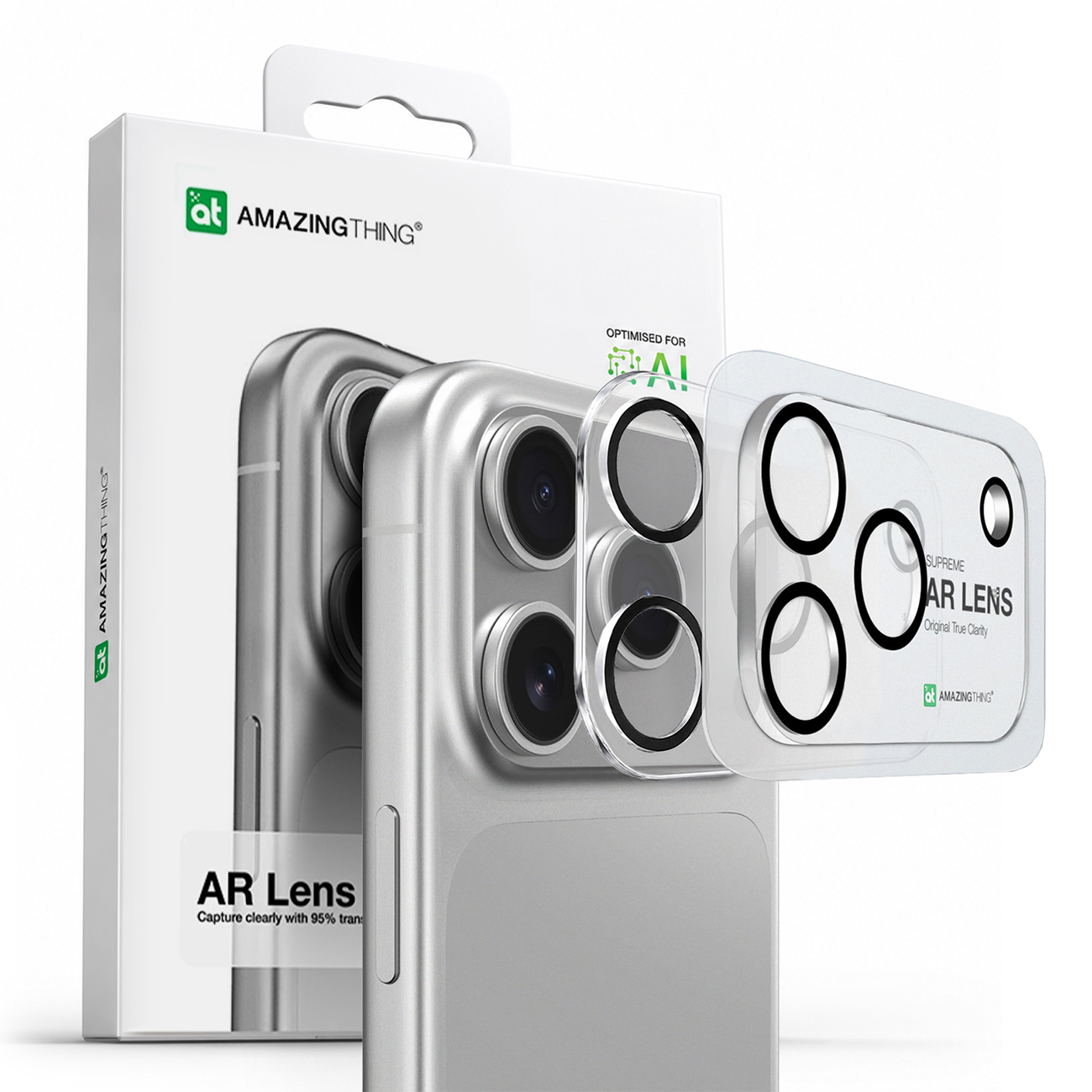 AmazingThing Full Lens стекло для iPhone 17 Pro