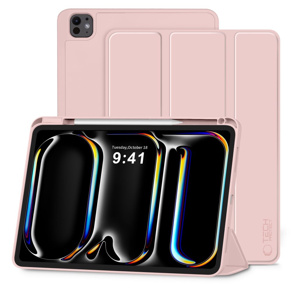 Tech-Protect SC Pen Чехол для iPad Pro 11" 5/6 2024-2025 - розовый
