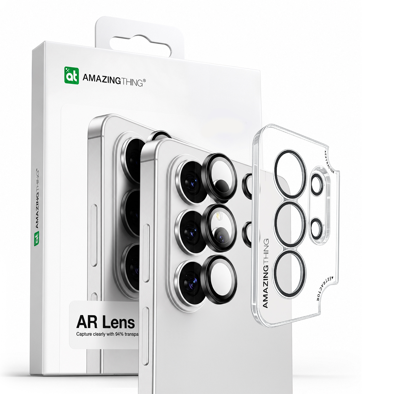 AmazingThing Radix AR Lens Glass для камеры Samsung S26 Ultra чёрный