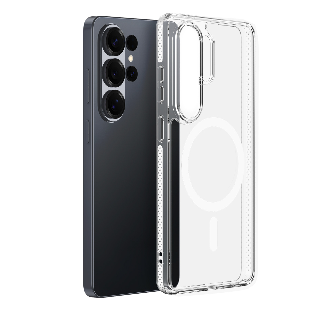 Dux Ducis Clin Mag Case Compatible with MagSafe for Samsung S26 Ultra - Transparent